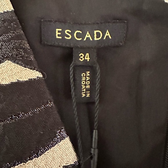 Escada Dlivia Silk STUNNING Dress NWT US 4 - Picture 4 of 7